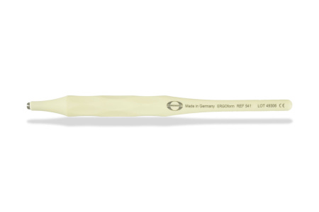 Hahnenkratt 541 Handles ERGOform pastel yellow — Ручка для зеркала, пастельная жёлтая